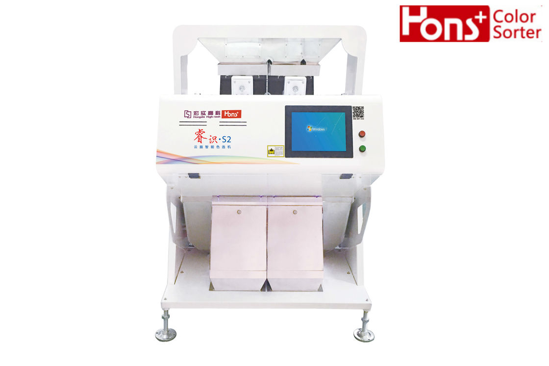 High Sensitivity 126 Channels Food Grade Optical CCD Color Sorter