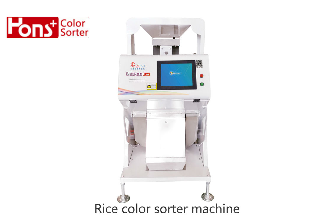 5400 Linear  1.5KW  RGB CCD Color Sorter Machine  High Definition Identification