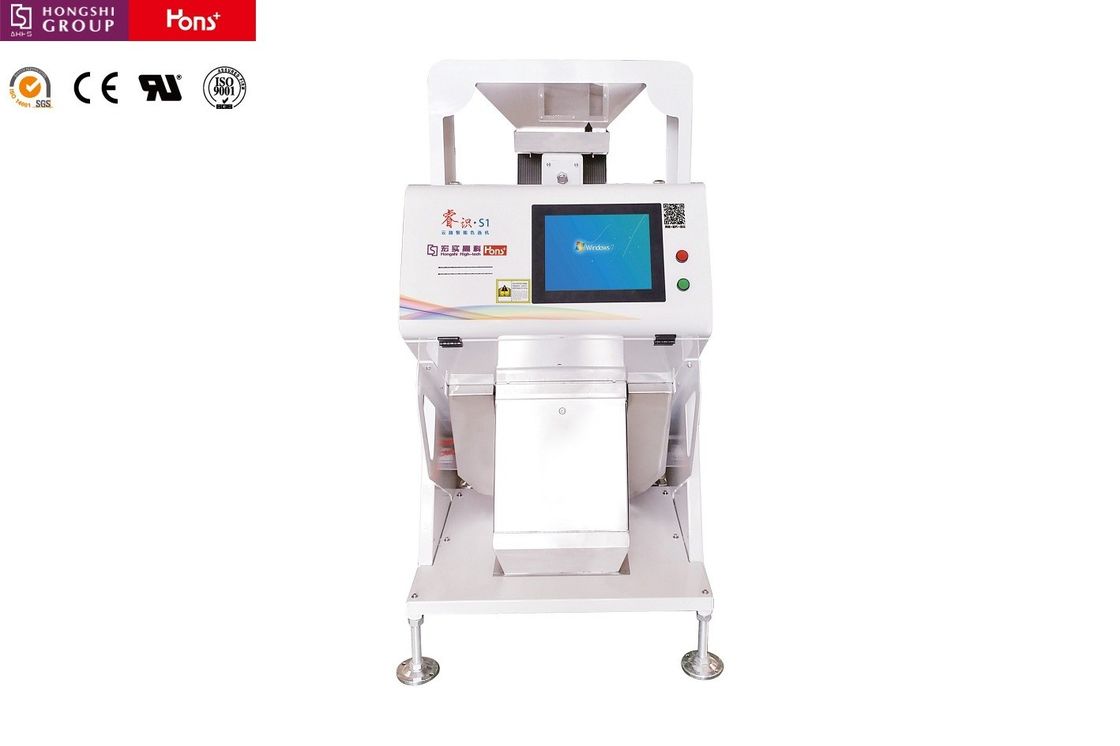 ISO 54 Mega Pixel CCD Color Sorter 1.5KW Nikon Lens Dual Camera