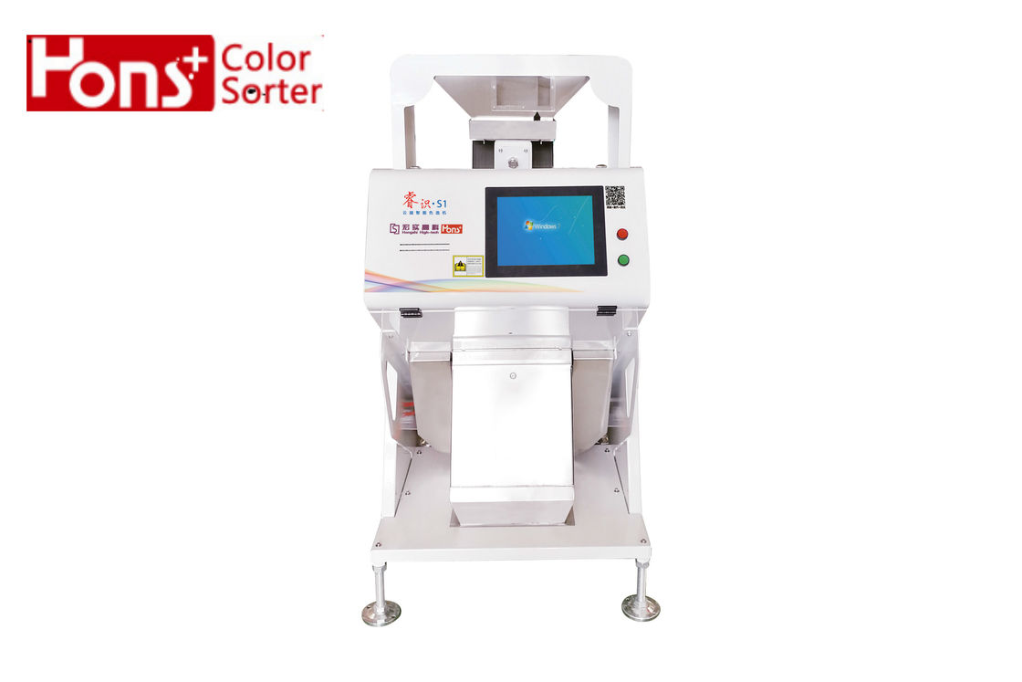 Shadowless LED Wheat CCD Color Sorter Self Cleaning 1.0t/H Capacity