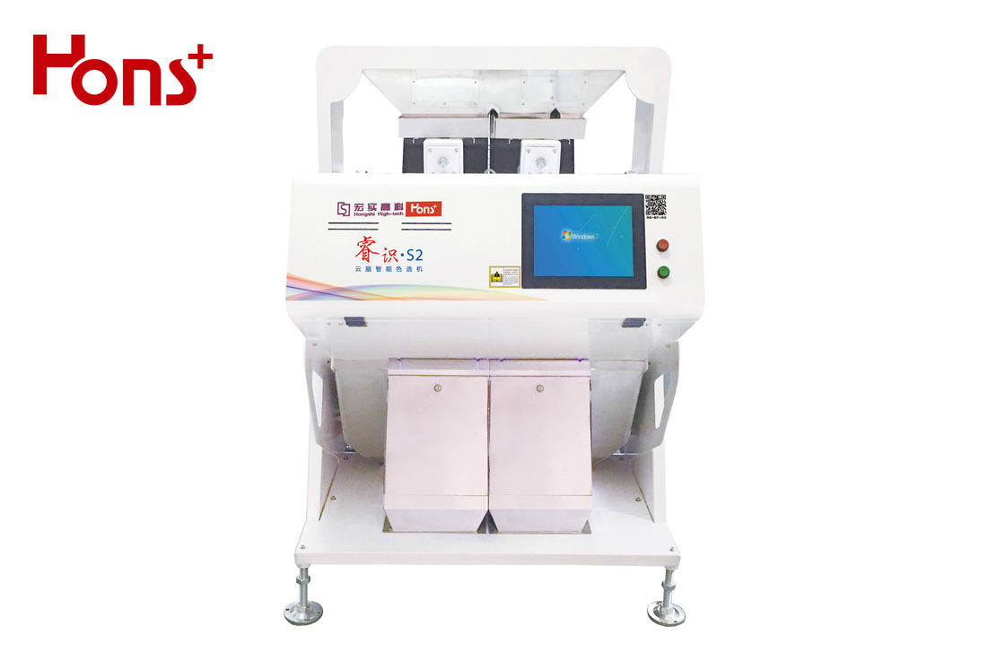 AC220V Agricultural Machine CCD Sorting Machine For Maize Corn Windows System