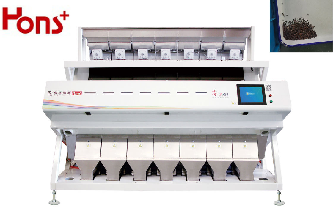 RGB Camera  2500kg/H Color Sorting Machine high resolution recognition