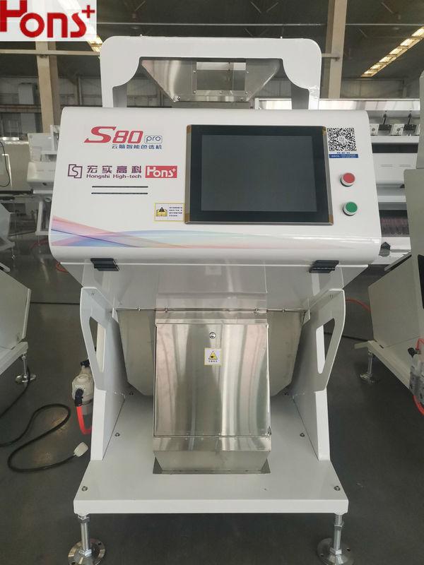 800kg/H LED 54 Million Pixels CCD Color Sorter Fast Data Processing