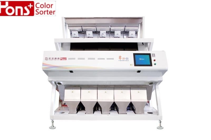 2.0tph Optical Multiple Funtcion 5 Chutes Maize Cereal  CCD Color Sorter