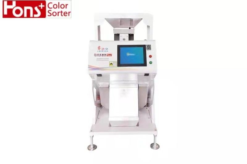 1 Chute Remote Control Agricultural Electronic Industrial Color Sorter 800kg/H