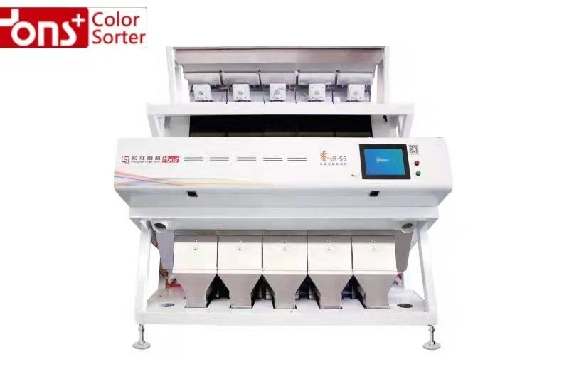 Multiple Funtcion 5 Chutes Parboil Rice  Spectrum  Optical Color Sorter