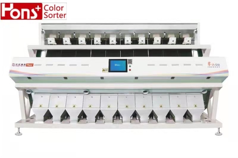 6.0T/H Industrial Material Plastic Broken Glass CCD Colour Sorter