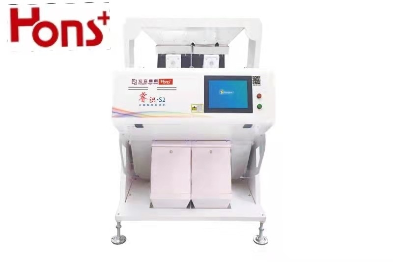 0.4t/H Multiple Function 5400 Pixel 2 Chutes CCD Peanut Color Sorter