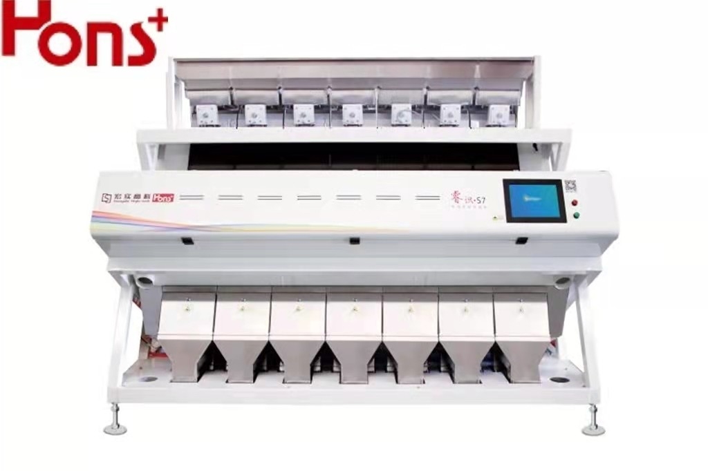 5.0t 54 Million Pixels Cashew Nut Color Sorter Multi Light Source