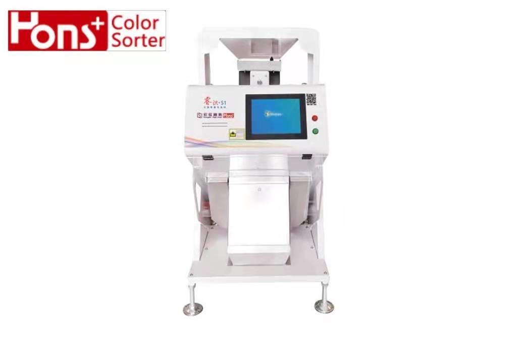 0.8t/H Multiple Function 2 Chutes Coffee Beans Color Sorter