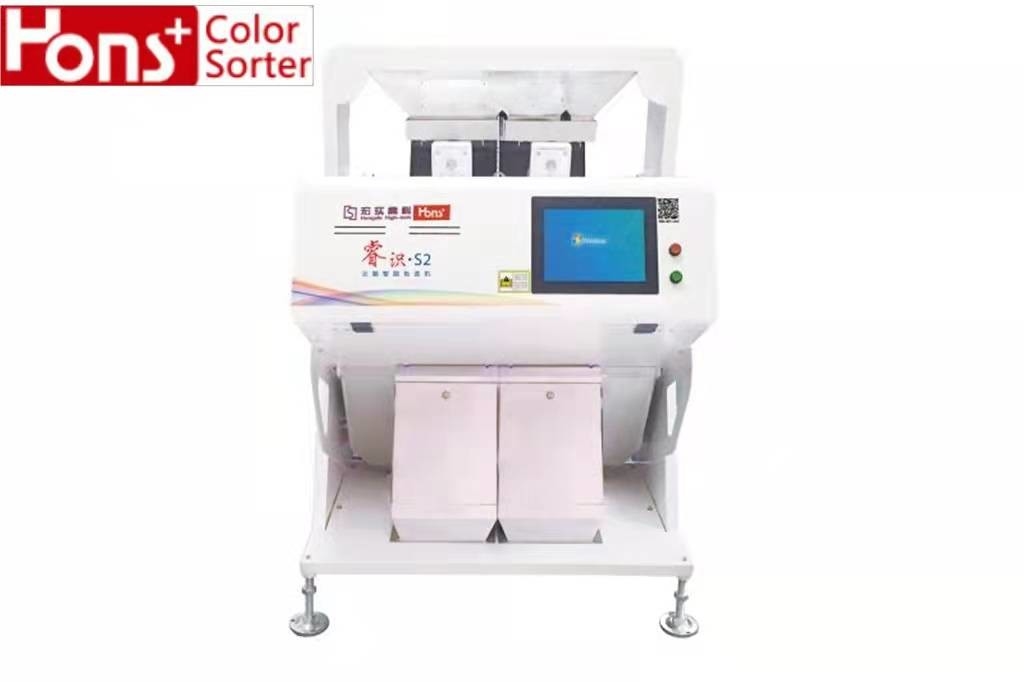 CCD Camera 1.6t/H Single Chutes Optical Rice Color Sorter