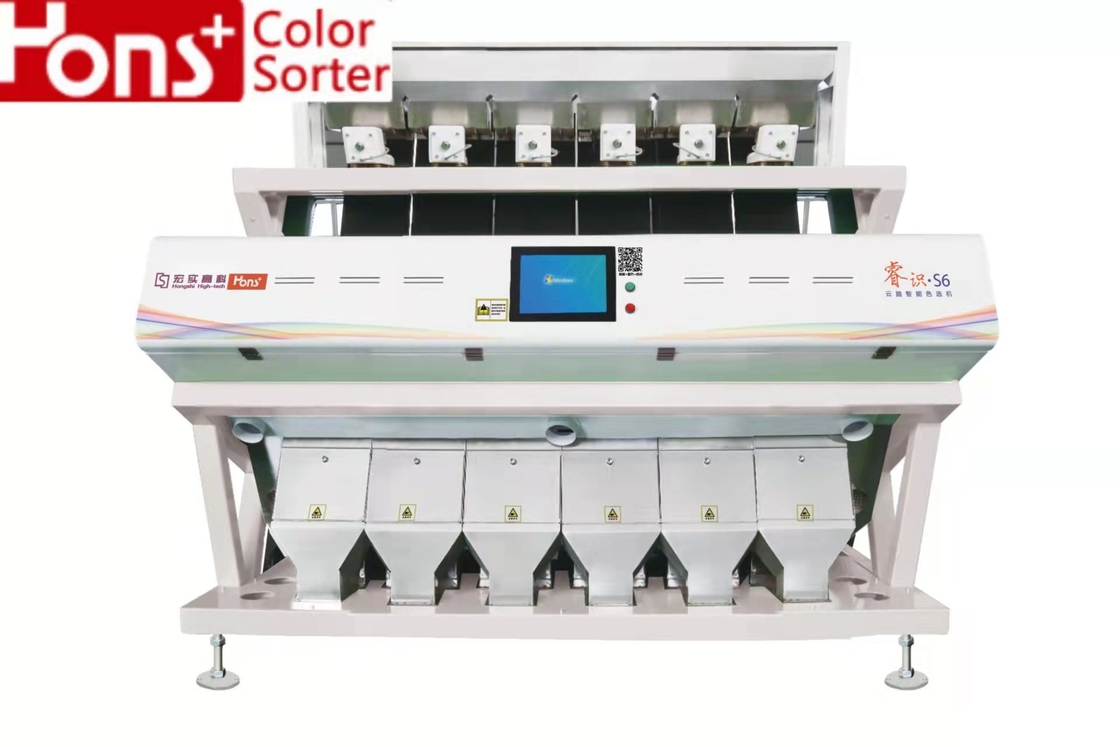 5.0t/H 54 Million Pixels Rice Grain CCD Color Sorter SGS System