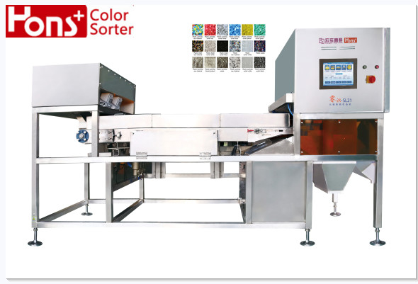 Wide Side Belt Type Plastic Color Sorting Machine SGS