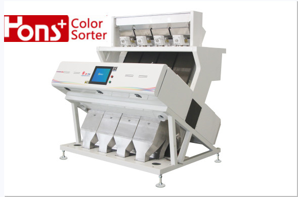 RGB Camera 4 Chutes Coffee Bean Color Sorter 2.6Kw