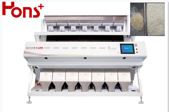 3.0t/H Efficient Rice Wheat Color Sorter High Sensitivity