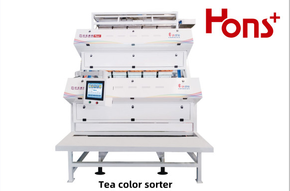 High Capacity 100KG/H Double Layer Tea Color Sorter 54 Million Pixel